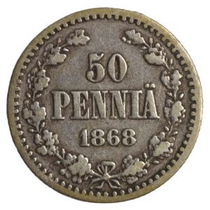 50 Penniä 1868