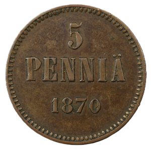 5 Penniä