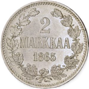 2 Markkaa 1865