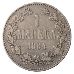 1 Markka 1864