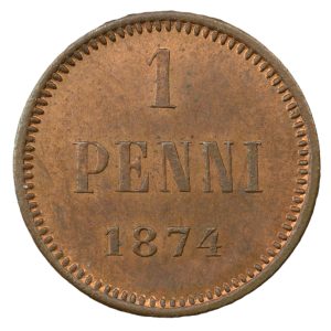 1 Penni 1874