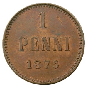 1 Penni 1875