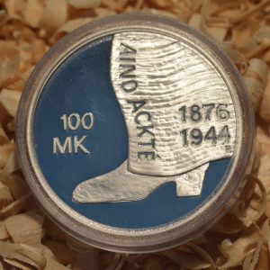 100 markkaa 2001 Aino Ackté